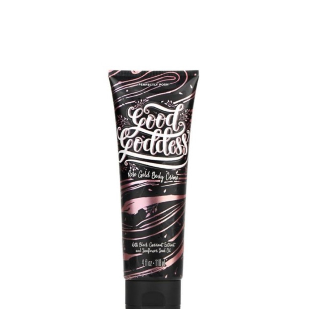❣️SALE❣️~~$10~~Perfectly Posh~Good Goddess~Rose Gold Body Crème~New/Sealed - Picture 3 of 8